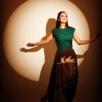 Dia Mirza Instagram - Because you must look to the light for the shadows to fall behind 🤍🌻 #WorkMode in @payalkhandwala Jewellery @viangevintage Styled by @theiatekchandaney Assisted by @jia.chauhan Hair by @lakshsingh__ Make up by me Photos by @shivamguptaphotography Bandra World of Storytellers