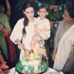 Dia Mirza Instagram - 2 years of Magic with this little Master 😍🐯🙏🏻 Thank you my jaan Avyaan Azaad for choosing me as your mother. Nothing gives me more joy! The 14th of May will always be my most favourite day 🌏 #SunsetKeDivane #Latergram #IYKYK @vaibhav.rekhi @deepamirza @samairarekhi @rekhi.poonam Bandra World of Storytellers