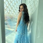 Dia Mirza Instagram - Attended a #IIFAAwards2023 @iifa press call to talk about the need to #BeatPlasticPollution and the opportunity to highlight the #SustainableDevelopmentGoals. Thank you to members of the press for giving us your time and attention 🙏🏻💚 Thank you @shombi.sharp for doing this with me 🙏🏻 Thank you @iifa for using your platform to help make a difference 🙌🏼 Outfit @ilovepero Shoes @melissashoesindia @sallyruchi HMU @shraddhamishra8 Styled by @theiatekchandaney #TravelingBottle #SDGs #ForPeopleForPlanet #ForNature @uninindia @unep @unsdgadvocates @timmins.andre @virafsarkari @sabbas_joseph Yas Island