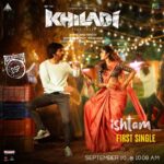 Dimple Hayathi Instagram - #KhiladiFirstSingle #Istam promo is here🕺 ► https://youtu.be/Xb9ThfEX27M full song out on 10th Sept A Rockstar @ThisIsDSP's Musical🥳🔊 #Khiladi @raviteja_2628 @DirRameshVarma @idhavish @sagar_singer #KoneruSatyanarayana #AStudiosLLP @PenMovies @adityamusic #dimplehayathi