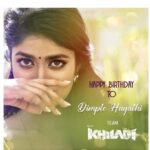Dimple Hayathi Instagram - #khiladi