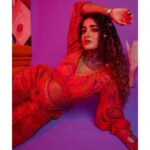Dimple Hayathi Instagram - Dreamy rose 🌹.. Styling - @rashmitathapa Shot by - @puchi.photography Dress - @saundhindia Jewellery - @spillthebead #dimplehayathi #southbeauty