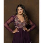 Dimple Hayathi Instagram - I can be red and sweet chilli sauce at once . #purplered #dimplehayathi Shot by - @_anupphotography Styling - @hersheyy05 Dress - @issadesignerstudio Makeup - @aruusmakeup Hair - @nagukasu