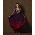 Dimple Hayathi Instagram - I can be a red and sweet chilli sauce at once . #purplered #dimplehayathi #ramabanamonmay5 Shot by - @_anupphotography Styling - @hersheyy05 Dress - @issadesignerstudio Makeup - @aruusmakeup Hair - @nagukasu