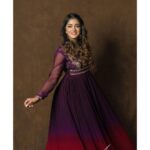 Dimple Hayathi Instagram - I can be a red and sweet chilli sauce at once . #purplered #dimplehayathi #ramabanamonmay5 Shot by - @_anupphotography Styling - @hersheyy05 Dress - @issadesignerstudio Makeup - @aruusmakeup Hair - @nagukasu