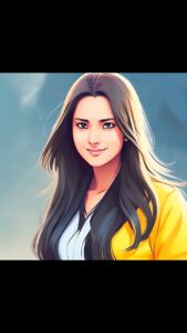 Divya Spandana Instagram - Now if only I could find that make up artist 😹 
Which one is your favourite? I like the red hair one 👻 
 #aiart #ai 
Thank you @krg_connects