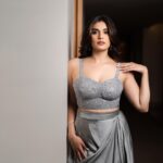Divyansha Kaushik Instagram - Takkar pre release event 🪩🪩 Styled by @officialanahita Outfit: @varunchakkilam Bracelet and ring: @adornablesbysonalimehra Heels: @centroshoesindia Makeup: @katzbeauty Pic: @srujanluckyphotography