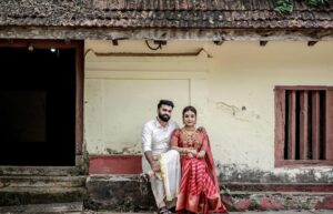 Durga Krishna Instagram - #DAshaadi
For more pictures follow @coconut.weddings 
Makeup : @vikas.vks.makeupartist 
Groom Makeup : @nomarks_shibaz
Hair : @mani_hairstylist 
Jewellers : @lakshmijewellery916 
Costume : @paris_de_boutique 
Styling : @styledbysmiji 
Saree drapping : @bencyraji 
Assistant : @nikhilraj002

#DAshaadi
#loveisintheair #durgakrishna
