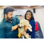 Durga Krishna Instagram - My BEBU with Lalettan ♥️ @mohanlal @iam_bebu_