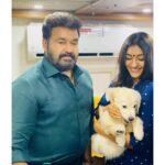 Durga Krishna Instagram - My BEBU with Lalettan ♥️ @mohanlal @iam_bebu_