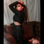 Dushara Vijayan Instagram - 🖤 . . . Shot by : @thememoryboat and team Makeup Artist : @renuka_mua Hair stylist : @puii_c_ammy Assistance : @prasanthpowar #styleinspo #style #fashion #black #sassy #whatiwear #stylestatement