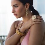Elena Roxana Maria Fernandes Instagram - Keep calm and glam up. . . . . @monamunshi @label_rm @the_rack_by_kachins @modemodelsdxb . . . #keepcalm #calm #glamup #style #outfit #ootd #outfitoftheday #indian #style #stylefashion #pose #natural #makeup #traditional #skin #beaut #beautiful #pretty #jewellery #accessories #jewels #beauty #shoot #shootdiaries #glam #glow