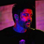 Farhan Akhtar Instagram - Music. Peace. Love. Someone forwarded me this image from our recent gig in Kozhikode.. shout out to the photographer.. ♥️