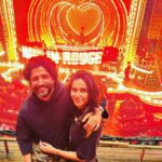 Farhan Akhtar Instagram - ‘Always make time for those you love and for those who love you…’ read this somewhere.. couldn’t agree more. Happy Valentine’s Day .. @shibaniakhtar ♥️