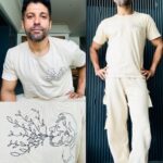 Farhan Akhtar Instagram - Feeling good in my Effy x Shakya creation.. great stuff @chatdelalune .. keep them coming. ♥️