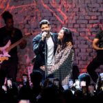 Farhan Akhtar Instagram - What better place to play the final show of our Echoes Tour than Mumbai. Thank you to all who came out and spent the evening with us. Was a pleasure playing for you and basking in your happy vibe. Until next time .. big hug. Thank you #SwiggySteppinOut for putting together the tour and to our ticket and venue partners. 🤘🏽