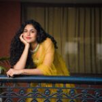 Faria Abdullah Instagram - Surajmukhi vibes🌻🌻🌻 Styled by @officialanahita Outfit: @arka_by_divya_kanigalupula Pic: @_anupphotography