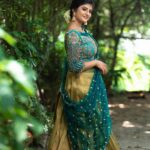 Gabriella Charlton Instagram - Be a little more you, and a lot less them. 🤗 Mua @jaanumakeoverartistry Hairdo @shalini_hairartist Costume @mokshe_rental_destination Jewellery @chennai_jazz Photography @single_sparrow_photography