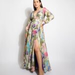 Gauahar Khan Instagram - Bloom 🌺 Outfit : @gazalguptacouture Earring : @diamantinafinejewels Styling : @devs213 Assisted by @krutikaa_sharma 📸 : @visualaffairs_va #netflixindia #momtobe #ownit #fashion Mumbai, Maharashtra