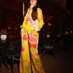 Gauahar Khan Instagram - Sunshine in the Moonlight ! 💛 Wearing @paulmiandharsh with @diamantinafinejewels necklace! Styled by my forever @devs213 assisted by the lovely @krutikaa_sharma ! ✨ Mumbai, Maharashtra