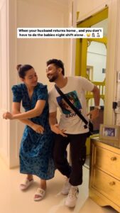 Gauahar Khan Instagram - Hheheehheheheh true story ! 😬♥️ 

#trending #reels #husbandandwife #funnyvideos