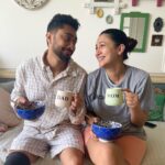 Gauahar Khan Instagram - Laughing through our sleepless nights ! Hahahahah ♥️ Alhamdulillah for this blessing ! ! #momdad #grateful #sleepless Mumbai, Maharashtra