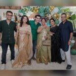 Gautam Rode Instagram - Overflowed with gratitude as we celebrated the arrival of our little babies ❤️ Event Designed & Curated By: @dinky_nirh Decor: @karandoshievents Cake: @rinkuamitgokarn