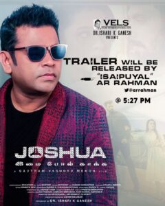 Gautham Menon Instagram - Joshua it is!