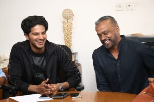 Gautham Menon Instagram - Was fun and nice working with DQ on #kannumkannumkollaiyadithaal with a young team and director at the helm of affairs- @desinghperiyasamy . I’m so happy the film’s got the pulse of the audience and very good word of mouth. Congratulations DQ. It’s awesome that you backed this film. Time for a Hindi remake ?