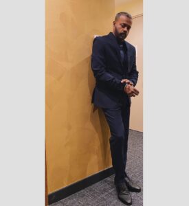 Gautham Menon Instagram - A few days ago and seconds before the show!  Just reminds me that -Music takes care of everything!