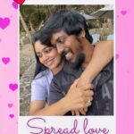 Gayathri Yuvraaj Instagram - Happy Valentine’s Day❤️ When I say I love you more, I don’t mean I love you more than you love me. I mean I love you more than the bad days ahead of us, I love you more than any fight we will ever have. I love you more than the distance between us, I love you more than any obstacle that could try and come between us. I love you the most. Love you Gayuma !! 🫶🏽💕💕