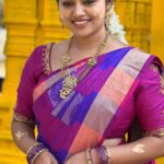 Gayathri Yuvraaj Instagram - அவள் பேரை நாளும் அசை போடும் உள்ளம் அவள் போகும் பாதை நிழல் போல செல்லும் மௌனம் பாதி மோகம் பாதி என்னை கொல்லும் எந்நாளும் 💜💜💜 @joshapp.tamil @officialjoshapp #joshmeinaaja