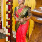 Gayathri Yuvraaj Instagram - Don't stress. Do your best. Forget the rest.” 🤗🤗 Saree & blouse @ravikkai_selai Jewellery @new_ideas_fashions Makeup @ Me🤗