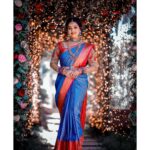 Gayathri Yuvraaj Instagram - 😍😍 MUA- @hastachehra7 Hairstyle - @beautylook_by_naina Photography - @kandys_moments Saree- @ravikkai_selai Blouse- @mokshe_rental_destination Jewellery - @prathyusha_bridal_jewellery Location - @thesecretgardenshootingspot