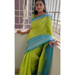Gayathri Yuvraaj Instagram - Saree @classy_outfitzz Blouse designs @abarnasundarramanclothing