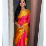 Gayathri Yuvraaj Instagram - silksarees @thamannasilks Jewellery @sukraa_designs
