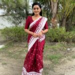 Gayathri Yuvraaj Instagram - Life is so beautiful enjoy every bit of it 💃💕💕 Saree @aishu_boutique_official Blouse @abarnasundarramanclothing