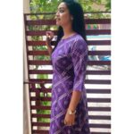 Gayathri Yuvraaj Instagram - 💜💜Outfit @vivastrends07