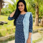 Gayathri Yuvraaj Instagram - Love yourself first and everything else falls into place.”😍 Wearing @srisaicollections9