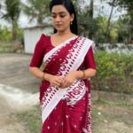 Gayathri Yuvraaj Instagram - Life is so beautiful enjoy every bit of it 💃💕💕 Saree @aishu_boutique_official Blouse @abarnasundarramanclothing