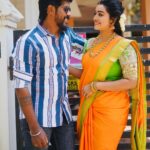 Gayathri Yuvraaj Instagram - Un Paarvai Ennai Kolla Saindhene Naanum Mella Neethan En Mannava… Neethan En Mannava ❤️🦋❤️ Blouse @j2fashions Jewellery @chennai_jazz Hairdresser @farhaa_makeupartist Makeup : myself 🤗