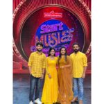 Gopika Anil Instagram - . Don't miss to watch START MUSIC, tonight at 9:30pm. 😀🥰 @sajinsajin_ @achusugandh @manjusha_martin . Costume @muchmore_designs . #asianet #startmusic #aaradhyampaadum #season4 #shivaanjali #shivanjali
