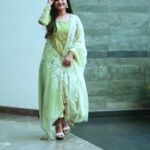 Gopika Anil Instagram - STRONG WOMEN FIGHT with grace in their heart, Kindness in their voice, and love in their soul ! . 👗@jazaashdesignstudio 📸 @blackpaper_weddingphotography . #pastelgreen #loveforpastels #womensday #strongwomen #beautifulwomen #happywomensday #toallthewomenoutthere #reelsofinstagram #jazaashdesignstudio #jazaash #blackpaperweddingphotography