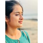 Gopika Anil Instagram - . Be kind with the person you are becoming ♥️💫 . Pc- @chithira_rose_mathew 😘 . #bekind #selflove #selflesslove #sunset #beach #goodvibes #instagramer #pictureoftheday #candid #photography #blessed #grateful #live #letlive