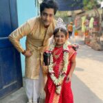 Gourab Roy Choudhary Instagram - Amar chotto bouthan ... ❤️ or Naam potash ❤️