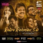 Haricharan Instagram - A tribute concert like never before. Join us as we celebrate the early days of ARR. Tickets releasing soon on excitix.com.my ARR's Tamil Hits that you don’t want to miss! 6th May 2023 | ZEPPKL | 8PM #MojoConcertSeries2023 #RetroRahman3.0 @mymojoprojects @mymojotv @mymojopr @zeppkualalumpur @silvertreeoffl @monstavillage