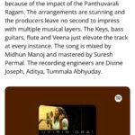Haricharan Instagram - So thankful to @extragavanza for reviewing and featuring my original indie song ‘Uyirin Osai’ alongside other amazing songs and their artists!! Ever grateful to the lovely artists who worked with me on this. First and foremost, thanking my friend @haricharanmusic , my mentor @keithpeters_bassman sir, buddies @prateeshkp and @mukundanraman and lastly but definitely not the least, my bestie girl @girl_flautist and @sravya.vainika for coming forward and contributing their bit to this piece of mine. Thank you @kartik_chakradhar for all the extra inputs and support. Many thanks to @sureshpermal and @midhunmanojj for bringing in a lovely output as well. 😇♥️🥰 Listen to both ‘Uyirin Osai’ (Tamizh) and ‘Kaivasam’ (Telugu) on Spotify, Apple Music and on my YouTube channel through the link in my Bio 😊👍🏼 #indiemusic #uyirinosai #kaivasamthesong #isvioriginals