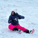 Harika Narayan Instagram - Snow Baby❄️☃️ . . . #myfirstsnow #sweden #natureatitsbest Stockholm, Sweden