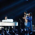 Haripriya Instagram - Pictures from hearts of harris concert ! 🧿✨ thank you @dhivager 😇 . . . . . #Haripriya #haripriyasinger #heartsofharris #harrisjayaraj #concertdiaries #onstage #happyplace