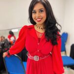Haripriya Instagram - Hearts of harris 1.0 Dress by @zob.ha ❤️ Dress code by harris sir 🤍 . . . . . . #haripriya #haripriyasinger #heartsofharris #malaysia #paintingthetownred #instafashion Kuala Lumpur, Malaysia